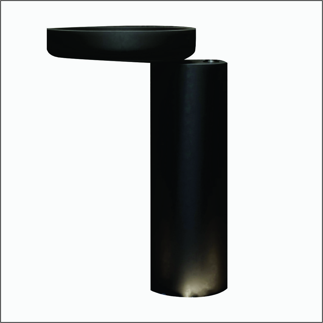 Luxury standalone quartz basin for modern bathrooms